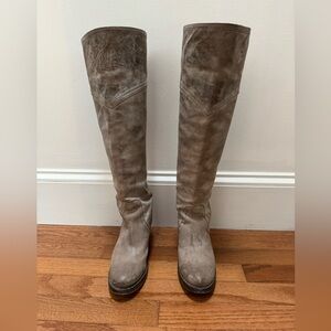 Frye over the knee boots. Size 7